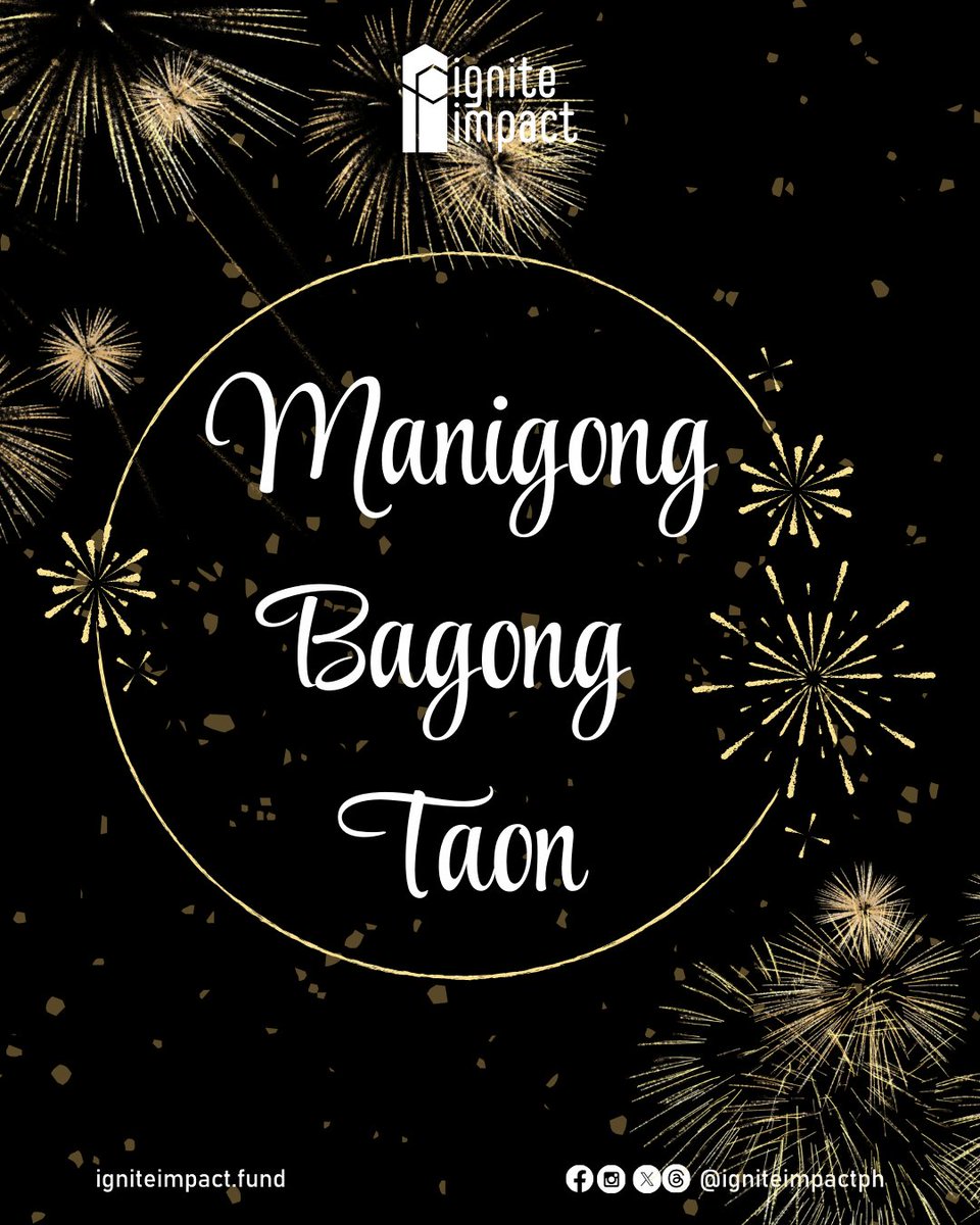 IgniteImpactPH's tweet photo. Happy New Year! May you have a safe and peaceful 2026!

2025 was a year that was rough and tough on all of us, hopefully 2026 will be better in all aspects for everyone. https://t.co/WHQqLNKrGT
