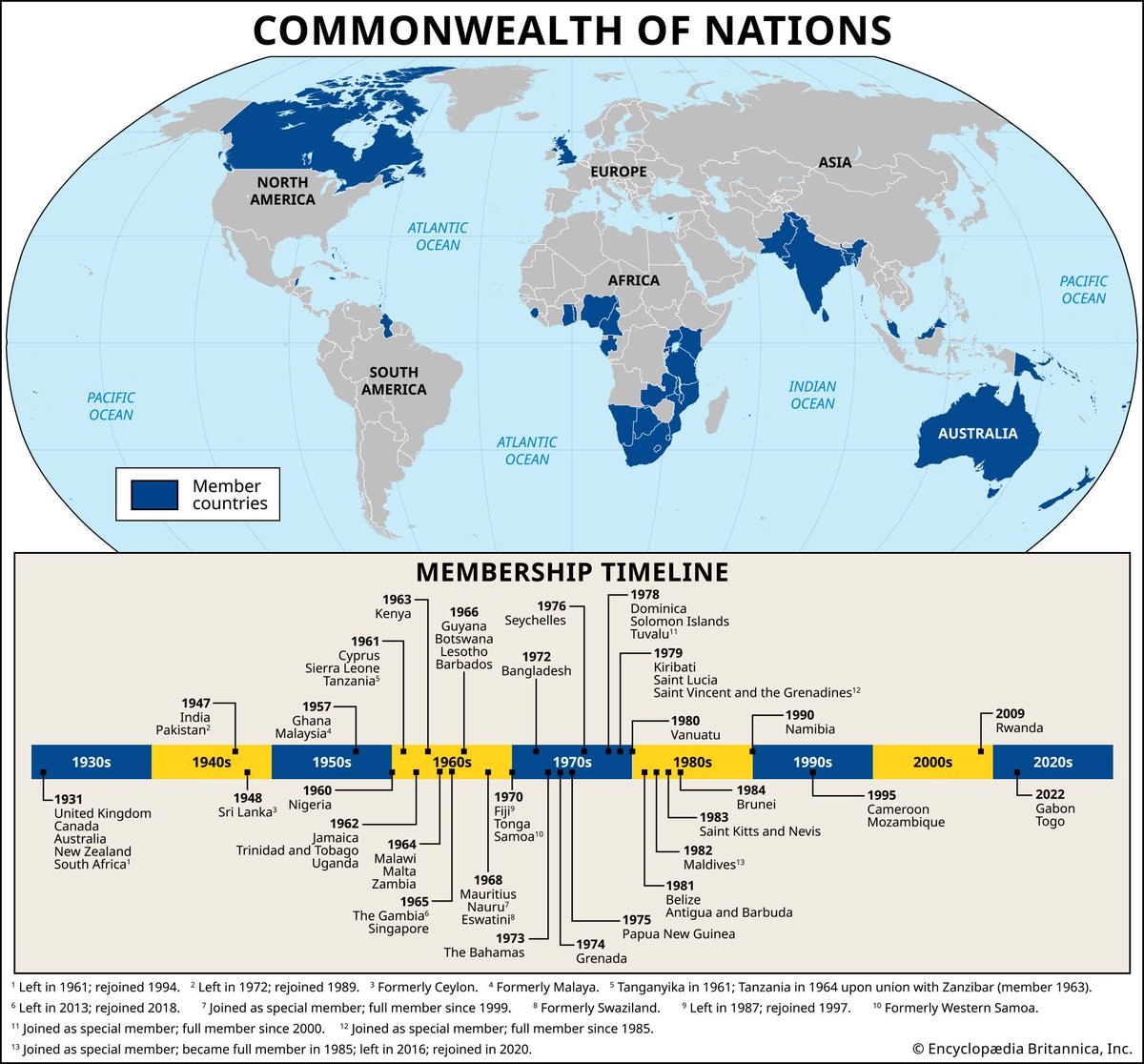 La gente suele bloquearte sin previo aviso cuando saben que pueden refutarle.

En este caso, este señor desconoce el poder de Gran Bretaña y sus socios en la Commonwealth.

La Commonwealth, con 56 países y 2.500 millones de habitantes (un tercio del mundo), refuerza el soft power