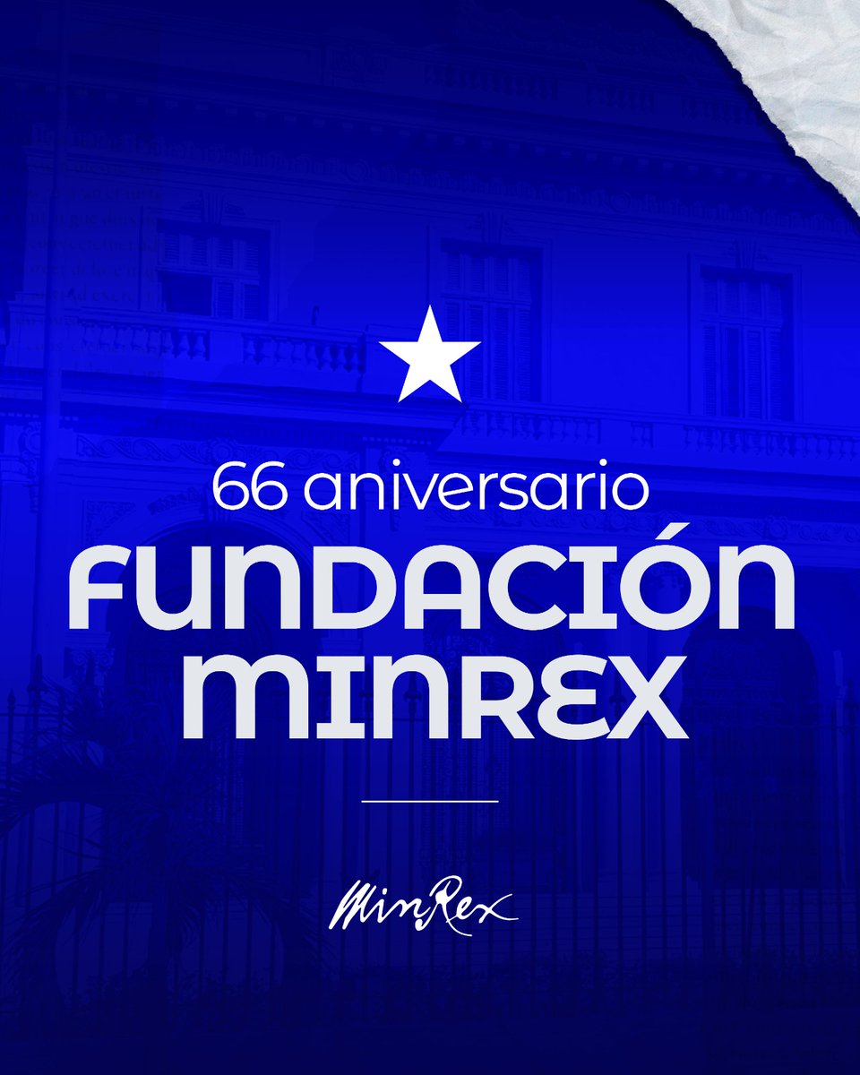 Celebramos hoy el 66 aniversario de la fundación de <a href="/CubaMINREX/">Cancillería de Cuba</a>, con el orgullo de haber participado y continuar participando en la defensa y la proyección internacional de la Revolución Cubana.

Felicidades a nuestro pueblo, principal protagonista de la política exterior. 

Nos