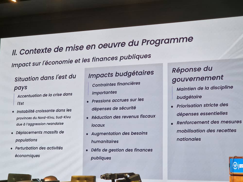 mathymous's tweet image. Face à face ministre des Finances/ presse sur la  conclusion du FMI sur la 2ème revue des programmes FEC et FRD avec un décaissement de 442 millions USD. @financesrdc, @BCC_RDC @patrickntete, @doudoufwambactu @DoudouFwam47048