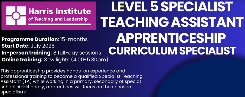 Come and find out more about our Specialist Teachi...