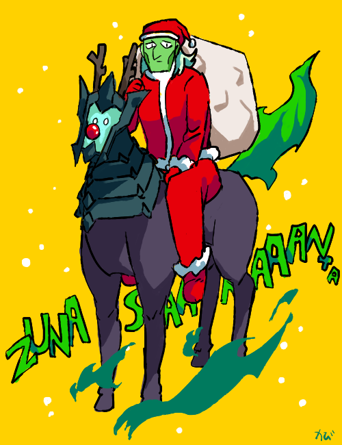 kabiko0715's tweet image. ｽﾞﾅｻﾝﾀ
#AFKファンアート