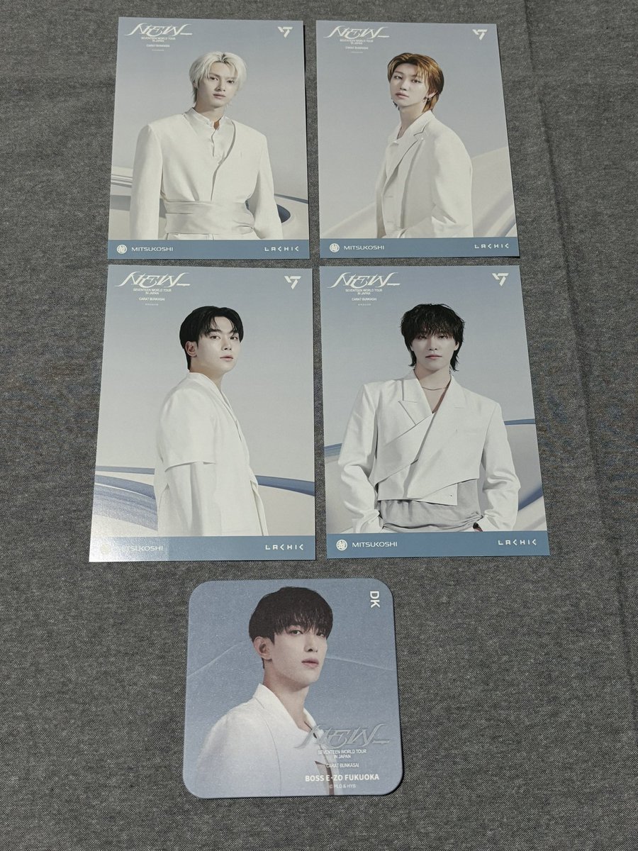 seventeen セブチカフェ　ポストカード　缶バッジ　コースター　ミンハオ 交換 SEVENTEEN セブチ 特典 文化祭 譲 福岡 BOSS コースター:ドギョム