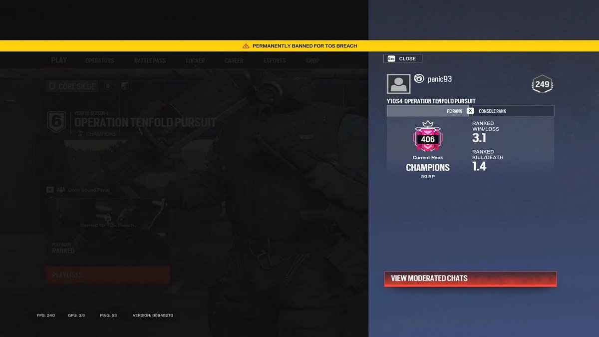 panicR6's tweet image. Wow