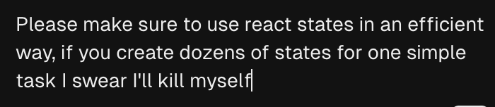 let's see how AI reacts to life threats