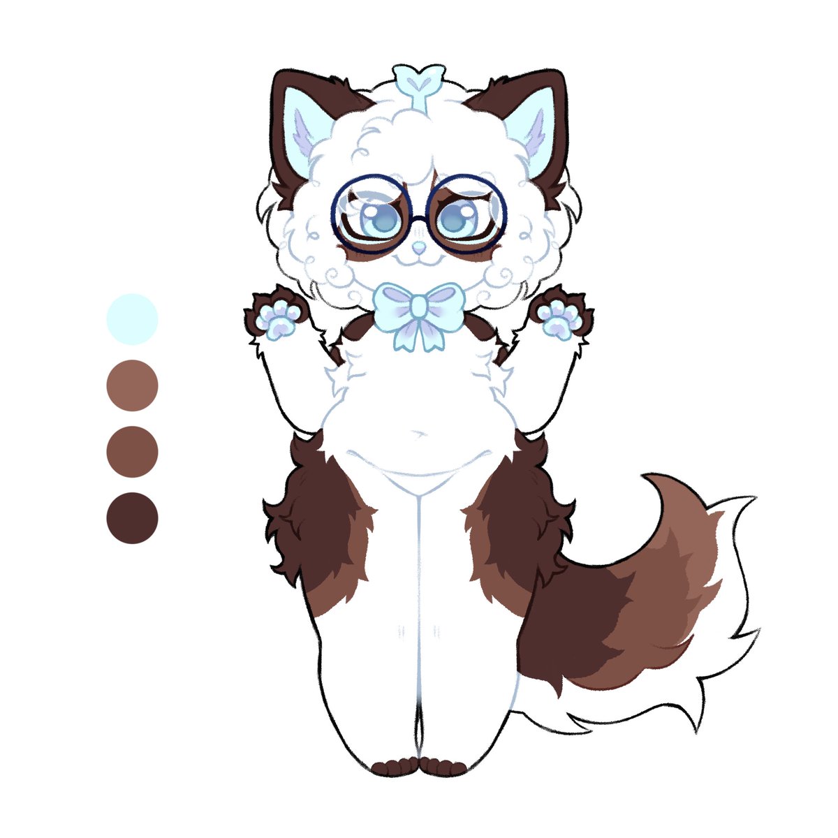 My new fursona 🥺💙

#furry #oc