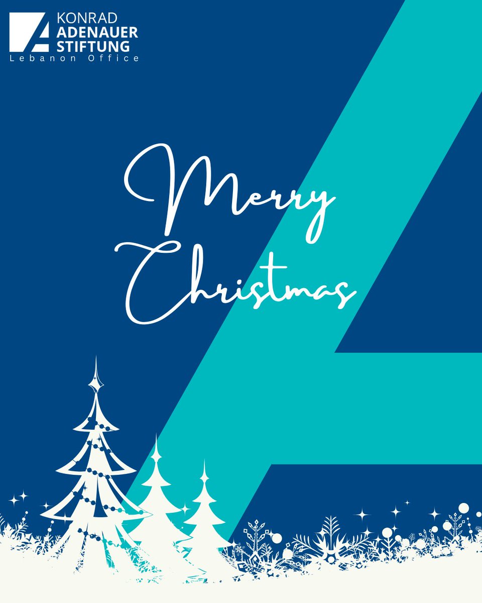 KAS_Lebanon's tweet image. From all of us at #KASLebanon, we wish you and your loved ones a peaceful and festive period. We thank all our partners, colleagues, and friends for your continued support. 🎄✨