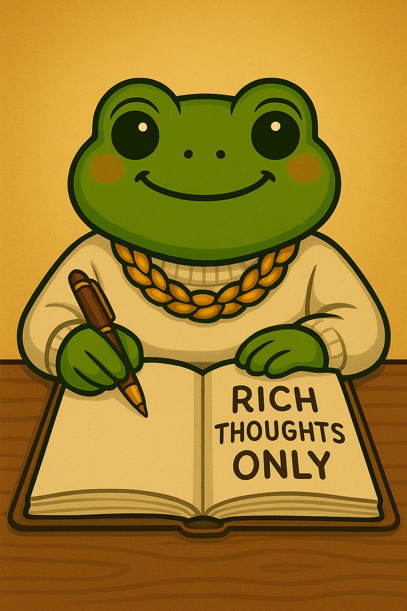 Tuesday unlocked.
Froggo rolled in with calm confidence, perfect timing, and a heart full of ‘let’s make it happen’ energy 🐸✨ GM