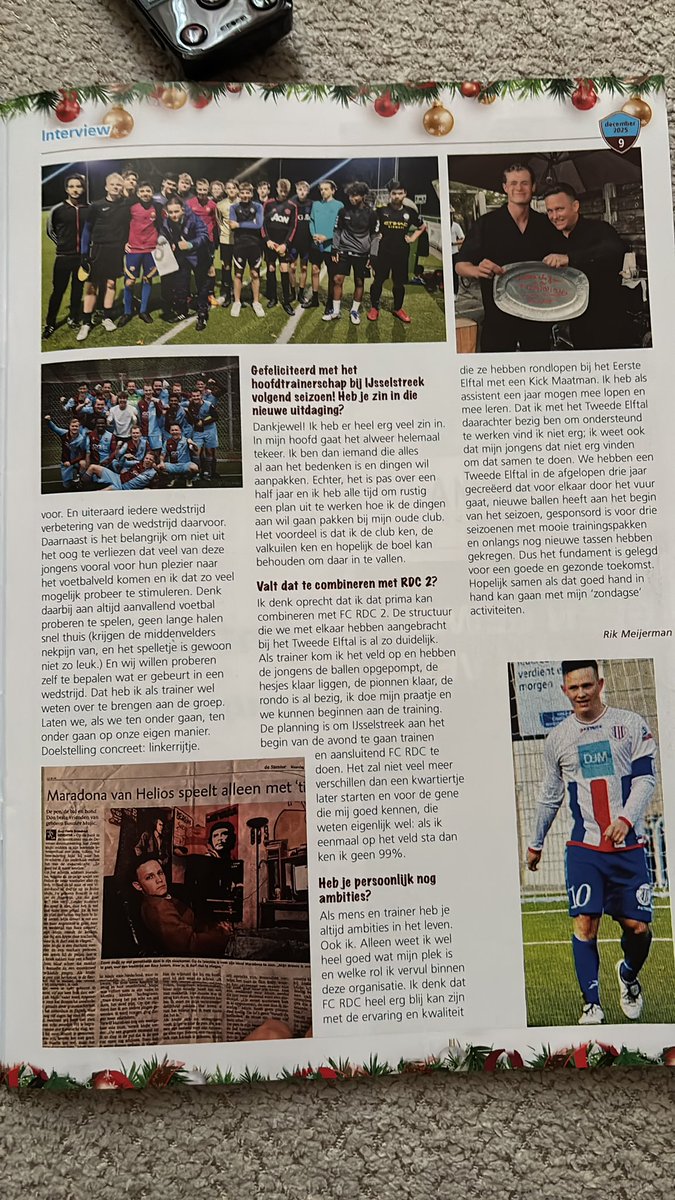 ZemirMujic10's tweet photo. Leuk interview mogen doen in het #FCRDC blad! #deventer #voetbal #vvijsselstreek https://t.co/Lwi18nz8FG