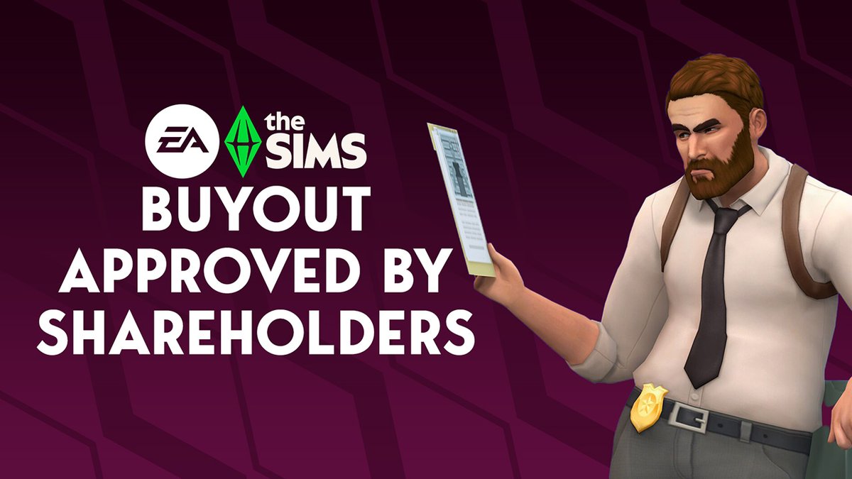 TheSimCommunity's tweet image. The $55 Billion Buyout Deal Has Been Approved By EA Shareholders ⚠️
&amp;gt;&amp;gt; simscommunity.info/2025/12/23/ea-…