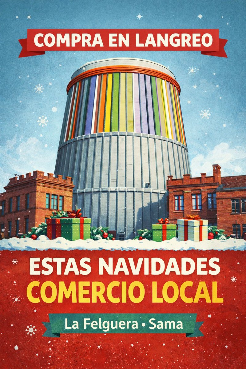 🎅🏼Estás navidades, ayudemos al comercio local ☺️ ¡Qué tenemos de todo! #Langreo
