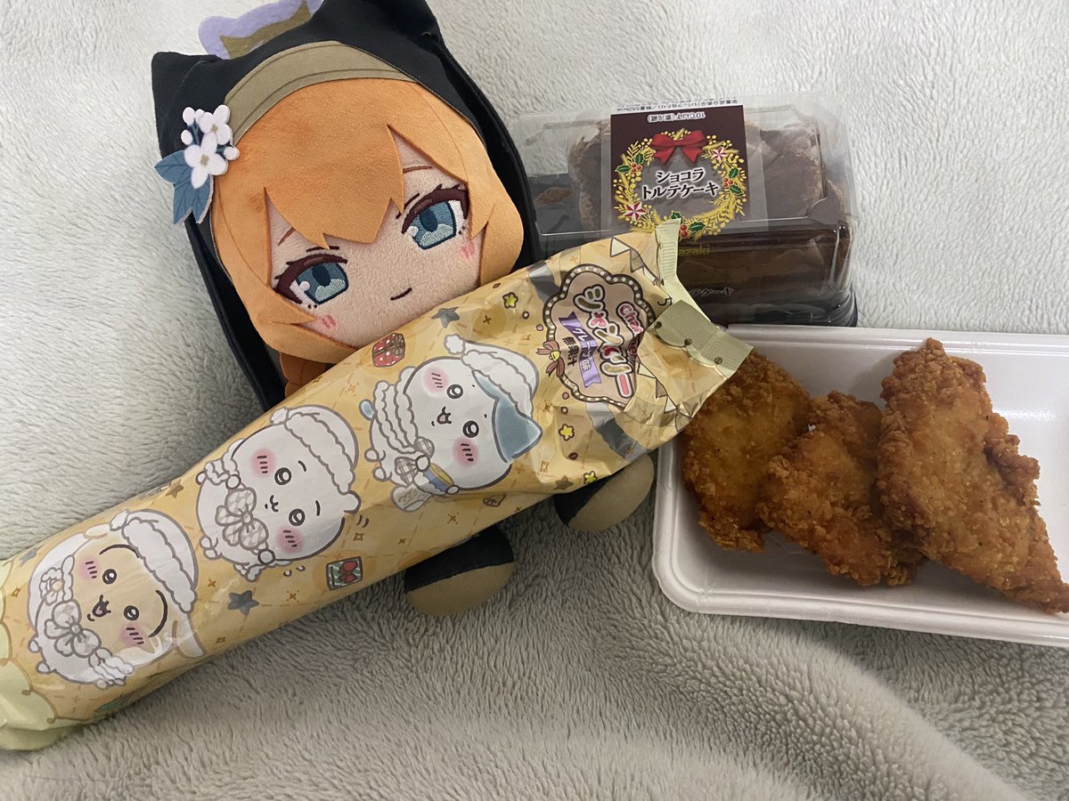 しごおわ帰宅🍼
少し早めのぼっちクリスマスなのだ🎄🍗 