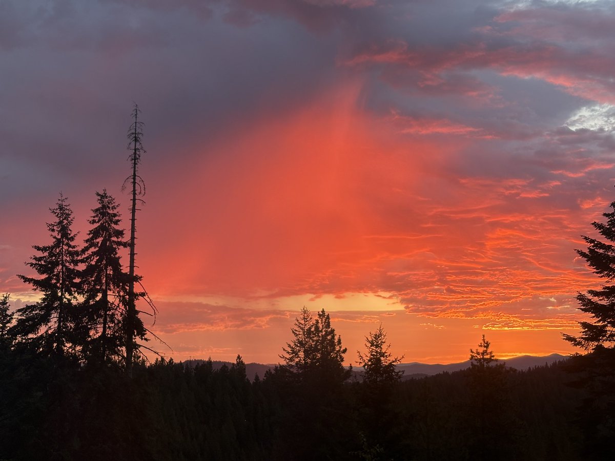 KelleyBales71's tweet image. Up early traveling for the holidays. This is my favorite photo of this summer. Fire 🔥 in the sky.