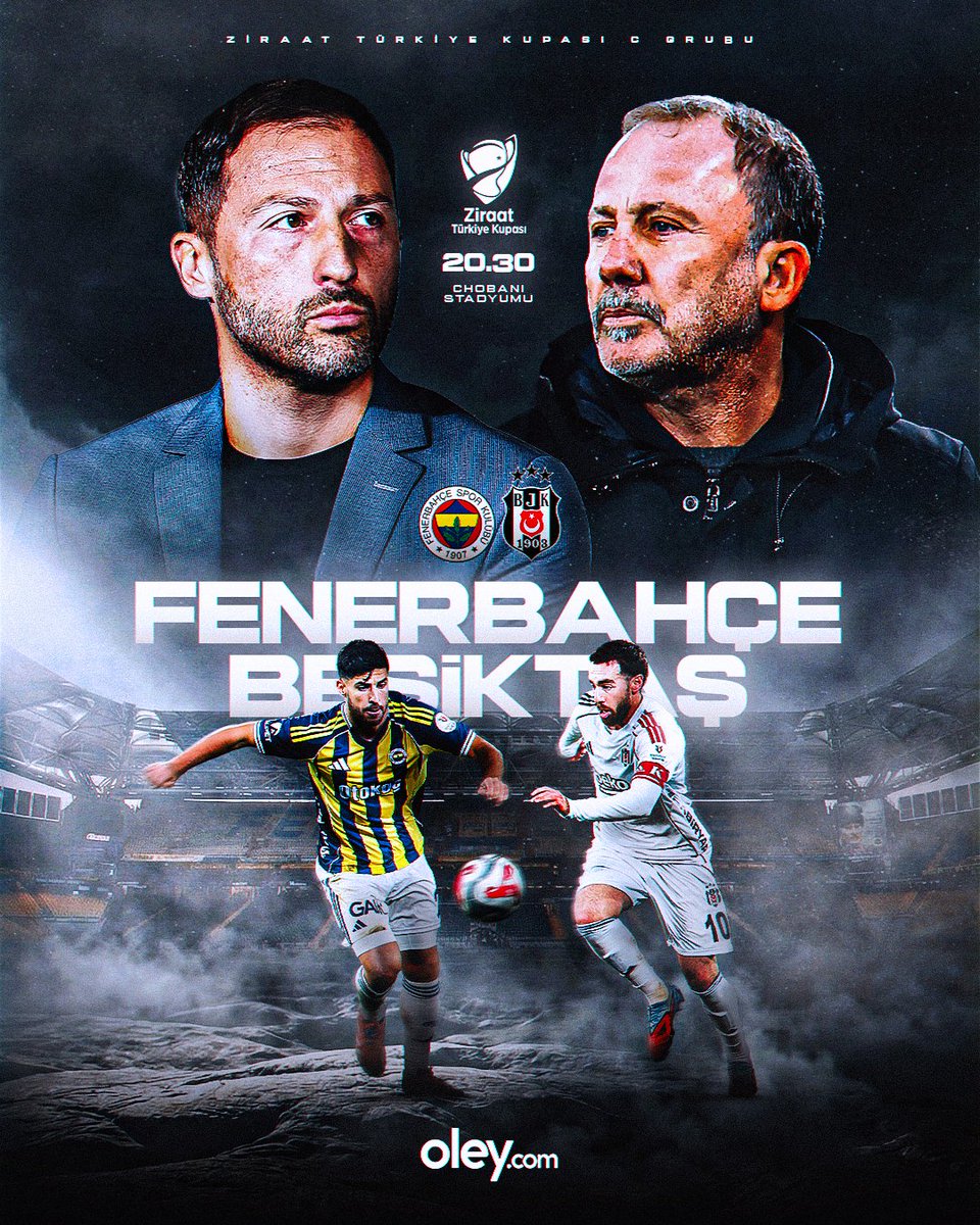 oleycom's tweet image. Ziraat Türkiye Kupası'nda derbi zamanı!

Fenerbahçe, bu akşam 20.30'da Beşiktaş'ı konuk edecek.

🔥 Her maça +0.20 Yüksek Oran ayrıcalığı Oley.com'da!