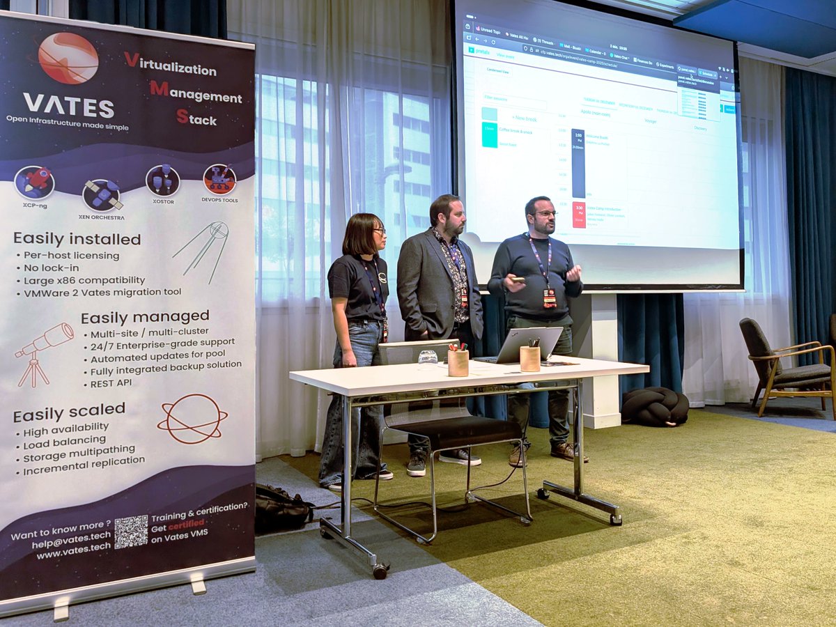 vatesfr's tweet image. Earlier this month the first VATES CAMP took place in Lyon. And what a pleasure it was to all be together! 🌟

Today, we are over 100, which reflects the strength of our community and the growing trust in our vision.

Huge thanks to everyone who made this possible!🚀🌌