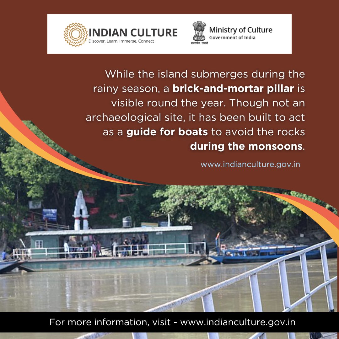 _IndianCulture's tweet photo. Nestled in #Guwahati, this island emerges only in #winter, revealing #ancient rock-cut sculptures & 10th-century legends.
https://t.co/XrVstMjCJL
#Assam #islands #GoddessKamakhya #northeast #northeastindia #incarnations https://t.co/ZhVxf6wZ5Q