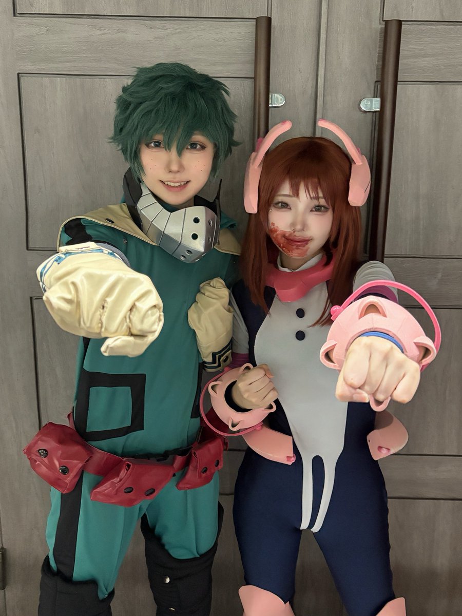 duckdeokduk's tweet photo. #MHA #cosplay 
🥦🍵 https://t.co/EkHRzqgI1F