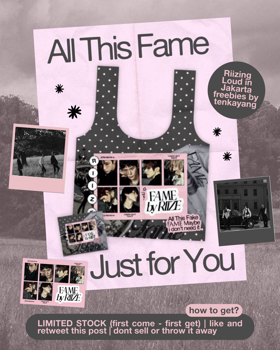 tenkayang's tweet image. 𝘼𝙡𝙡 𝙏𝙝𝙞𝙨 𝙁𝙖𝙢𝙚, 𝙅𝙪𝙨𝙩 𝙁𝙤𝙧 𝙔𝙤𝙪

✿ RIIZING LOUD in JAKARTA freebies by @tenkayang ✿

𐙚 check poster for details ! see you 🪽

#RIIZINGLOUDinJKT
#RIIZINGLOUD_IN_JAKARTA