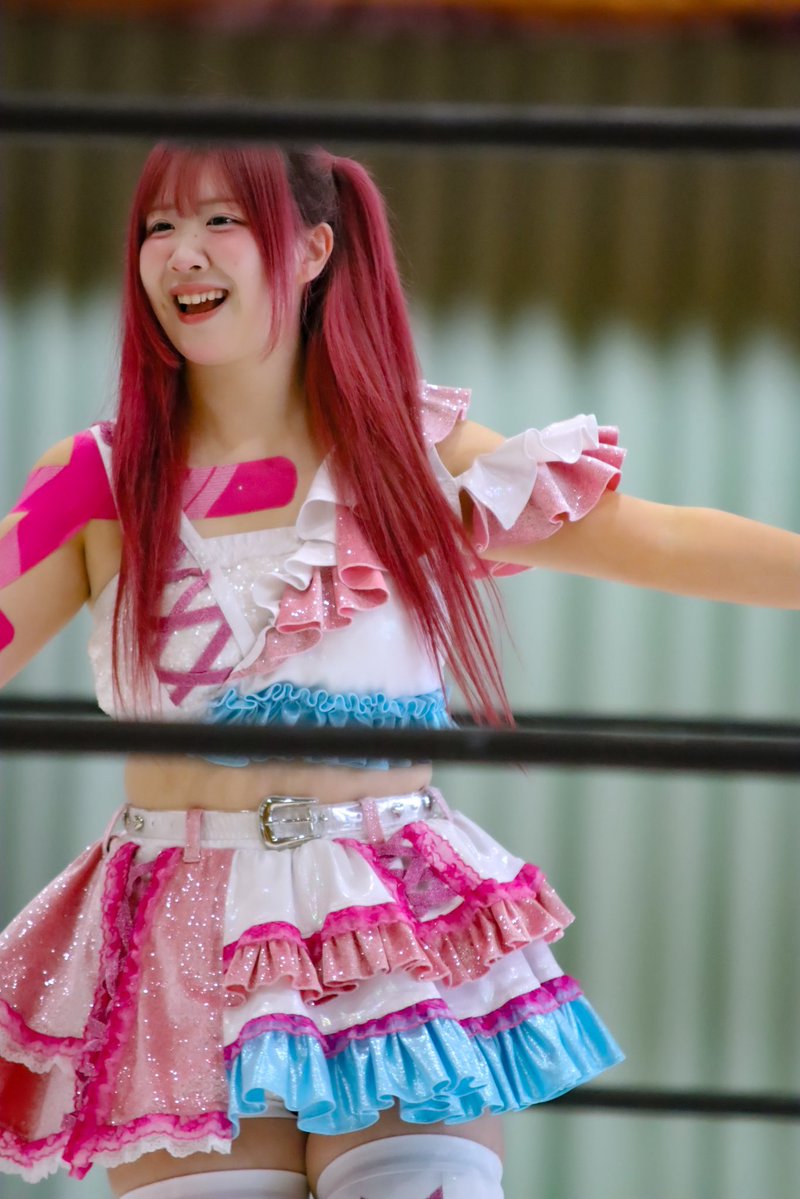 笑顔(けんちゃん#87)@GO ！！GO ！！プロレスLOVE