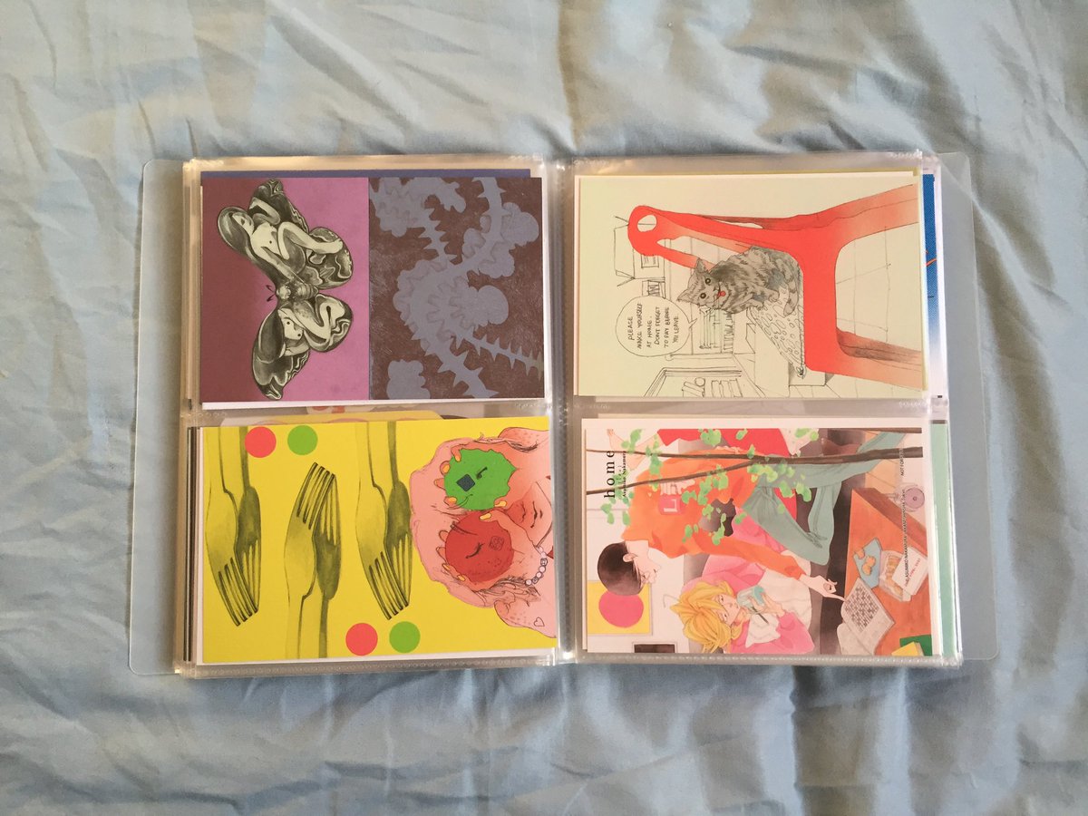 saypeachyou's tweet image. แฟ้มสะสมโปสการ์ดเล่มนี้ใส่จนเต็มแล้ว (∗ˊᵕ`∗)📁