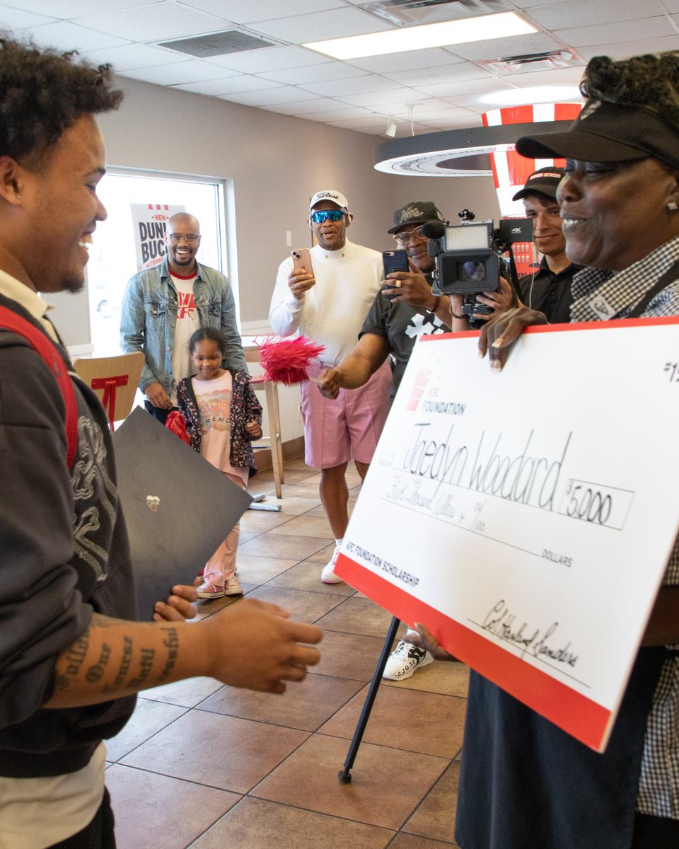 KFC Foundation tweet media