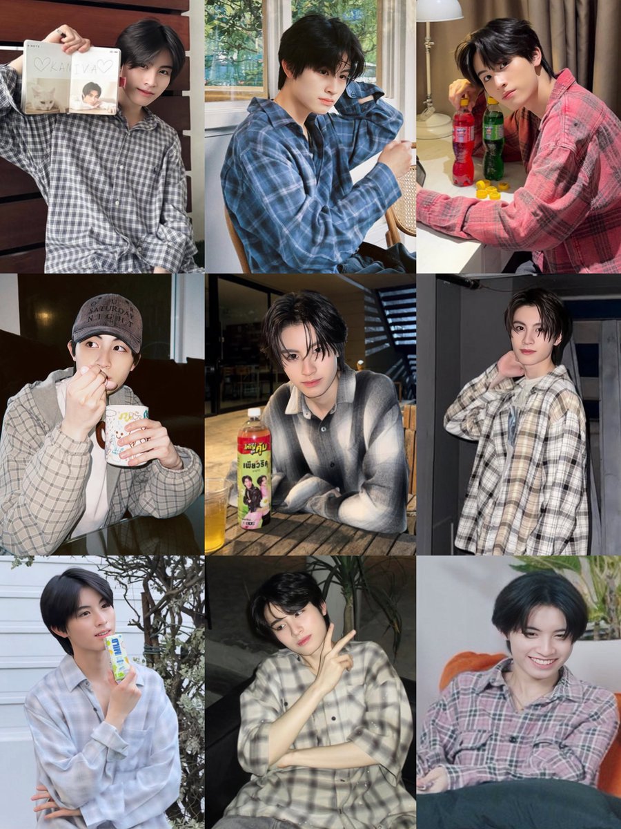 เอเอแค่ใส่เสื้อลายสก็อตธรรมดายังสวย ยอมอะ  ㅠㅠㅠㅠ