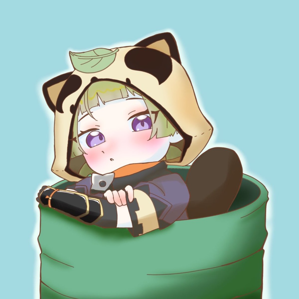 浅葱色なるが(里抜けの姿) tweet media