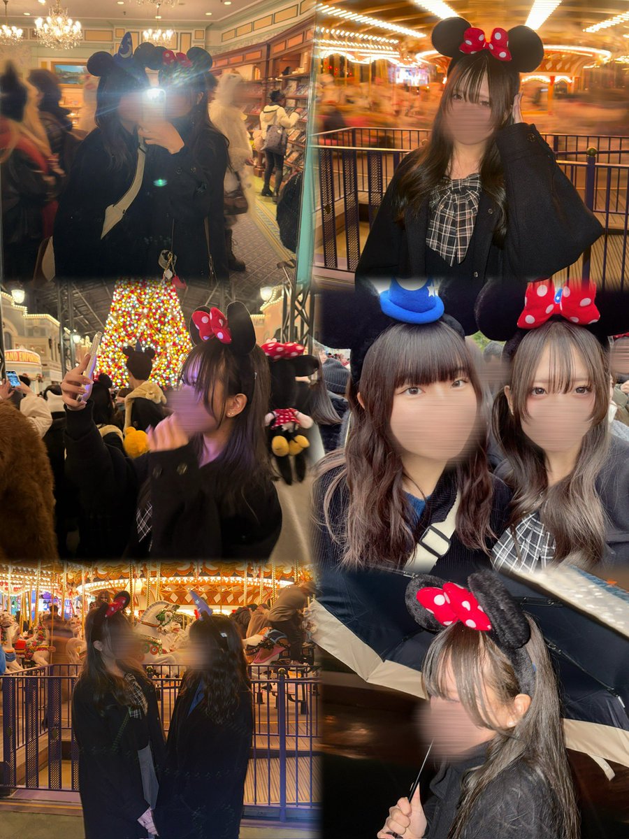 彼女とクリスマスディズニー行ってきた🎄