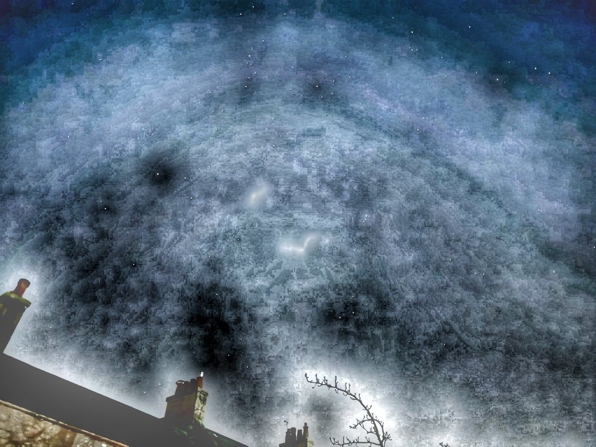 kacochran's tweet photo. Those skies aren't clear https://t.co/CLd4Un5jO3