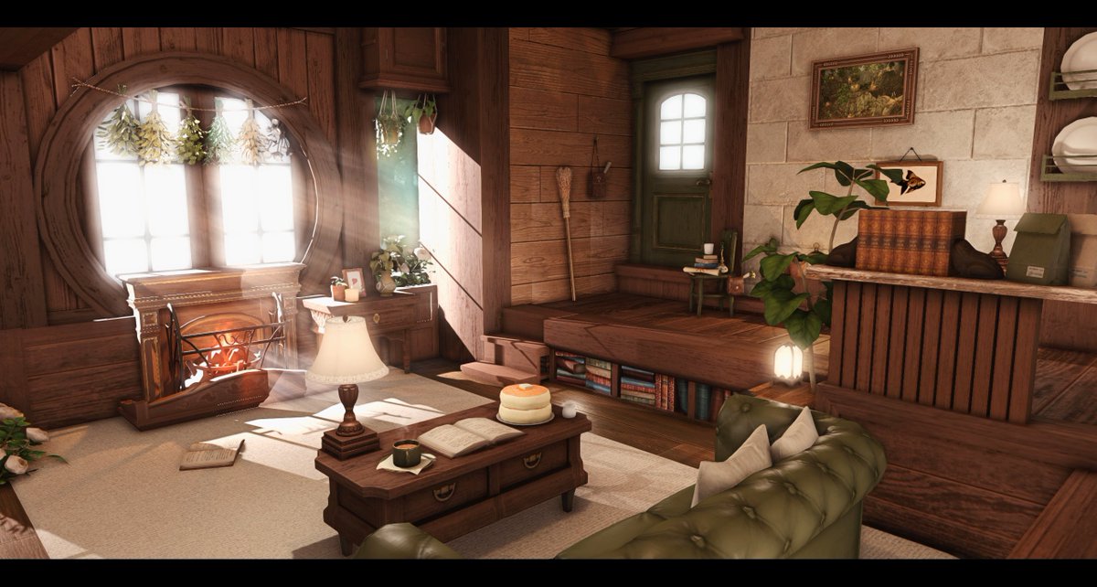 HaujingNyam's tweet photo. [ S size ]                            

아기자기한 복층 오두막🍀

 #FF14ハウジング #FF14housing #HousingEden #FF14_하우징 #하우징_커미션 #하우징커미션 https://t.co/qDX6jQ4hbI