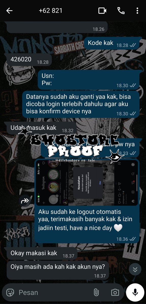 sho | jual akun ig tweet media