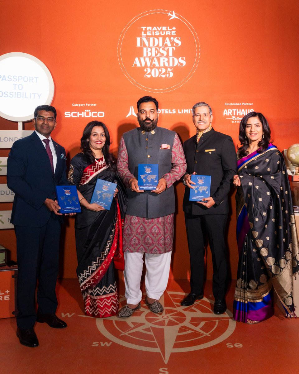 TNLIndia's tweet image. A night of well-earned applause. ✨
Highlights from the winners at India’s Best Awards—celebrating passion, innovation, and excellence across travel, luxury, and hospitality.

@tajumaidbhawan @All @spain @tasmania 

#IBA2025 #TLIndia