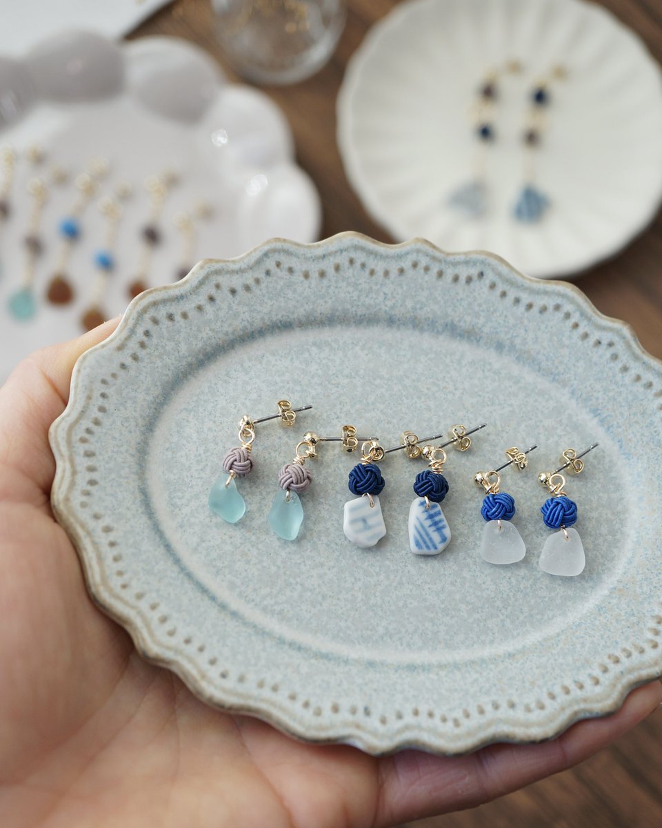 あわおと / シーグラスと水引 (@awaotohand) / Posts / X