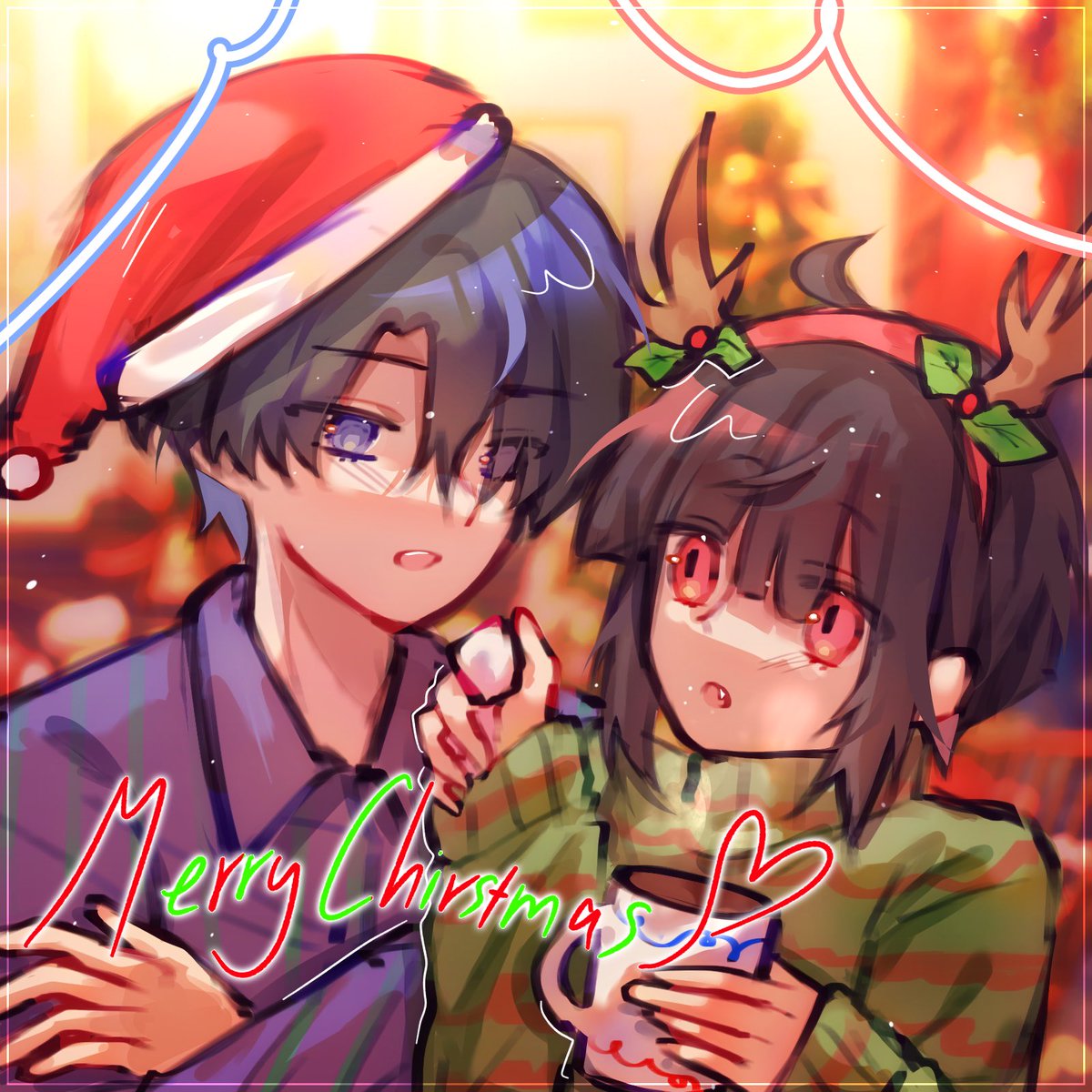 TouTou1306's tweet image. #chocolatevampire
#チョコヴァン
#チョコレートヴァンパイア 
🎄🍫🌹