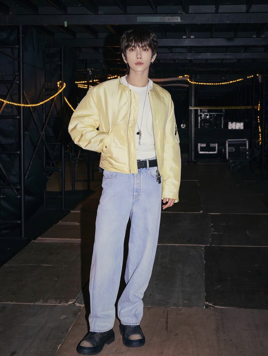 givenchy instagram update #JOSHUA #조슈아 

JOSHUA wears custom Givenchy Winter 2026 looks on SEVENTEEN's [NEW_] World Tour in Fukuoka, Japan.