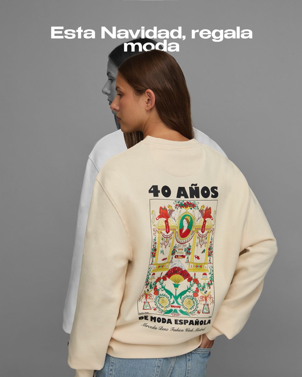 Sorprende estas fiestas con estilo MBFWMadrid.

Descubre nuestro merchandising oficial y regala piezas únicas que llevan la esencia de la pasarela a tu día a día. Moda, diseño y exclusividad en cada detalle.

🎁 mbfwm.com/ecommerce/es/
