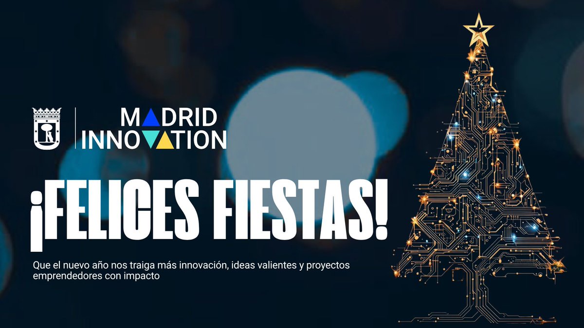 ✨🎄 Felices fiestas desde el #EcosistemaMI 

Que el próximo año venga cargado de ideas, proyectos valientes y nuevos retos por conquistar. 

¡Seguimos innovando! 🚀💡