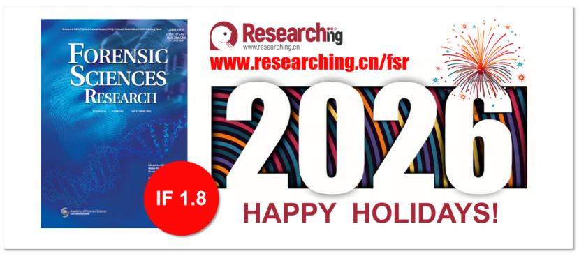 Forensic Sciences Research tweet media