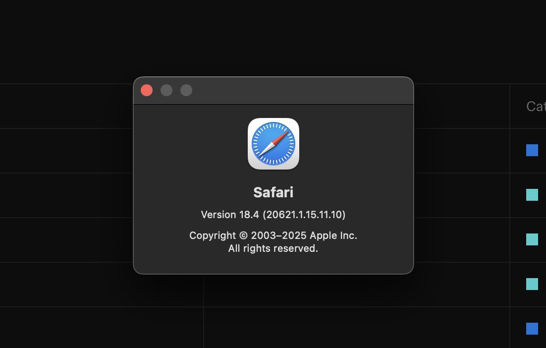 pontusab's tweet image. hate to say it but safari is the new internet explorer 6