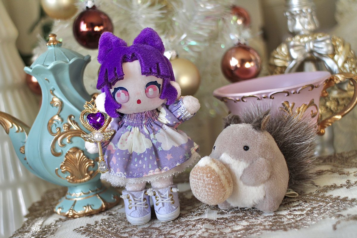 💜🐿
#nano服
#ぷにみお
#フニャラポワチ