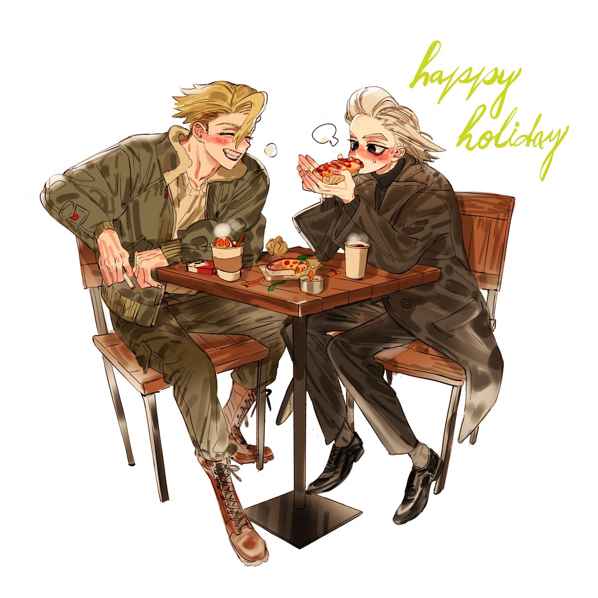 fivegiggun's tweet image. スタゼノ🚬✖️🎄