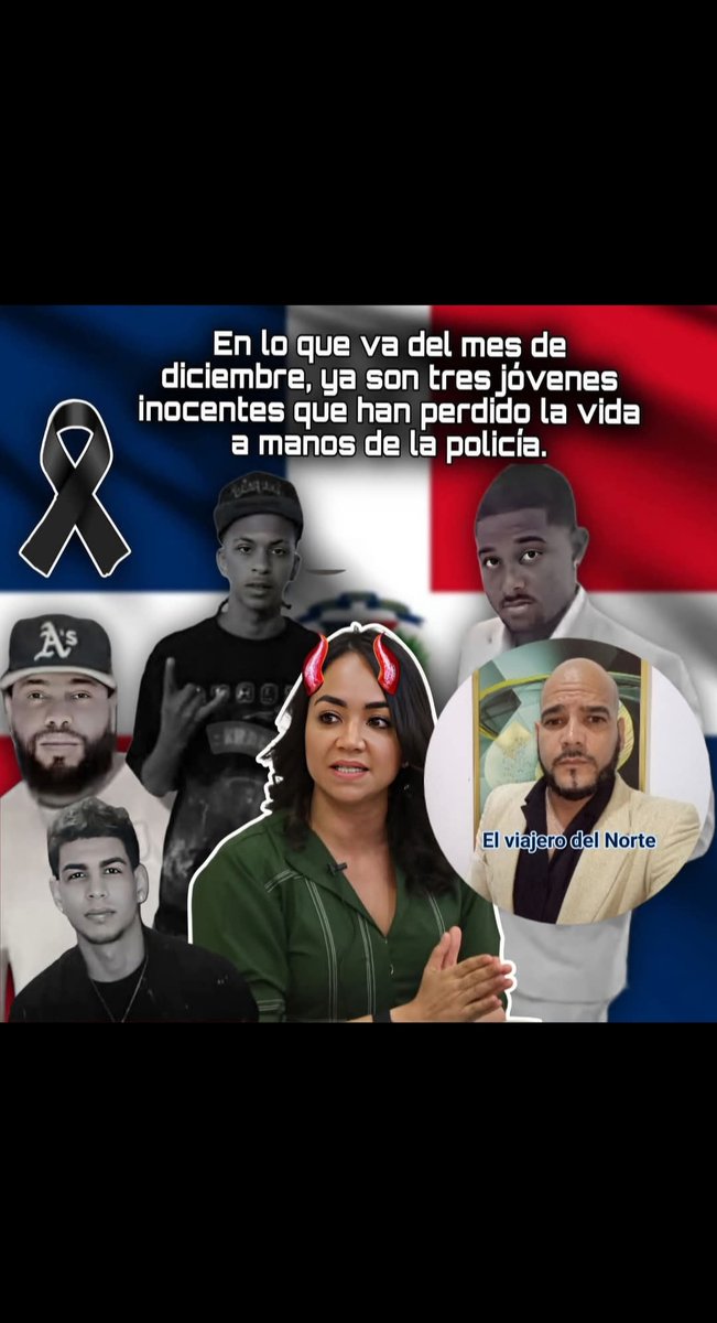 SI LA SATANICA DE FARIDE  SIGUE AL MANDO DE LA POLICÍA  AQUI EN RD🇩🇴👉🏼 NO QUEDARAN NINGUN JOVEN DOMINICANO  ASESINADOS POR LOS CRIMINALES POLICIA  😡