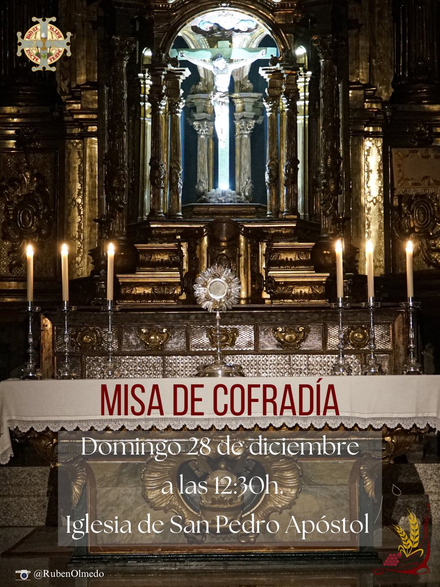 CSagradaCena's tweet image. NAVIDAD//

A continuación presentamos todas las actividades que vamos a realizar en la cofradía a lo largo de estas fechas tan señaladas