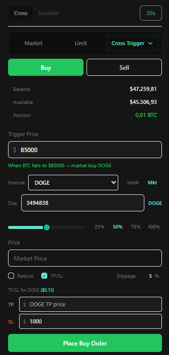atractapp's tweet photo. Have you ever wanted to buy any coin when BTC reaches its key levels?

Cross Trigger orders are now available on Atract

Come and check https://t.co/Oq0rKEx5Kz https://t.co/N0StBXCjsA