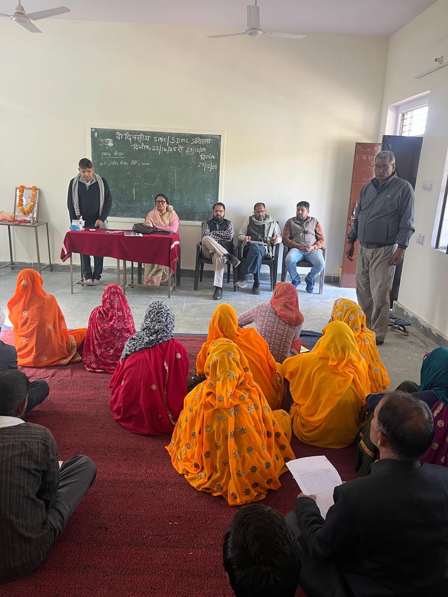 news21national's tweet photo. विद्यालय विकास समिति सदस्यों का प्रशिक्षण कार्यक्रम झाझांझीरामपुरा में आयोजित

#News21National #HindiNews #LatestNews #BreakingNews #SchoolDevelopment #SDMCTraining #EducationProgram #TeacherTraining #BlockEducationOffice #GovernmentSchool #CapacityBuilding #EducationReform https://t.co/V9eB5O7YtR