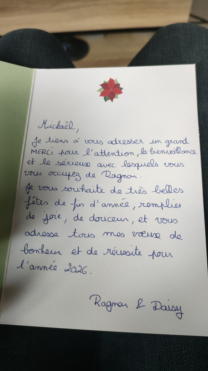 Micka_vr's tweet photo. Si ça c'est pas adorable 🥰
#ClientSatisfait https://t.co/HUV98fslF4