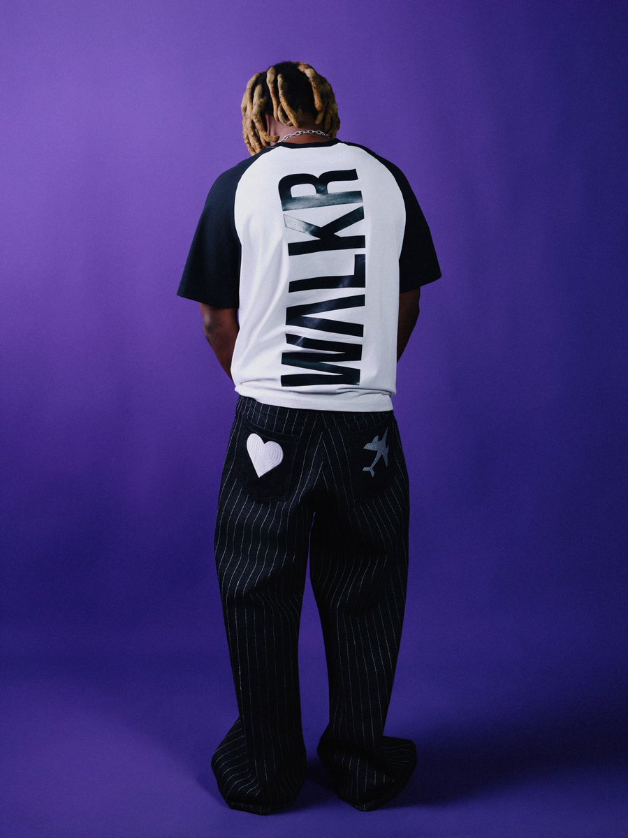 walkrraging's tweet image. Top: 
WHITE FNF TEE
A Cathartic Symbol of Emotional Awareness. 

Bottom: 
WALKR V3 Pinstripe FNF Pants
Gird your loins as you take a step in the right direction 

A step on your journey towards healthy catharsis.