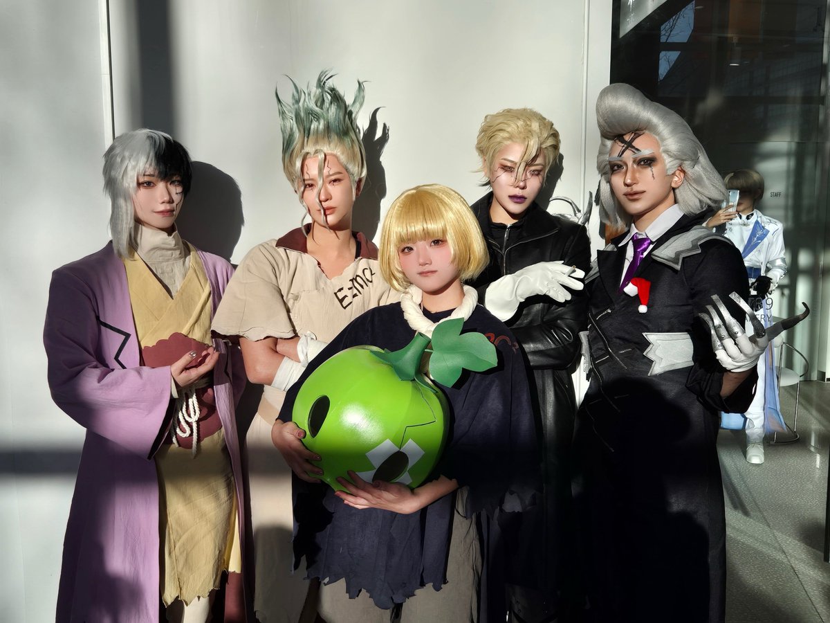 1221_aaakkk's tweet image. 닥터스톤 친구들😆🧪
#dcst