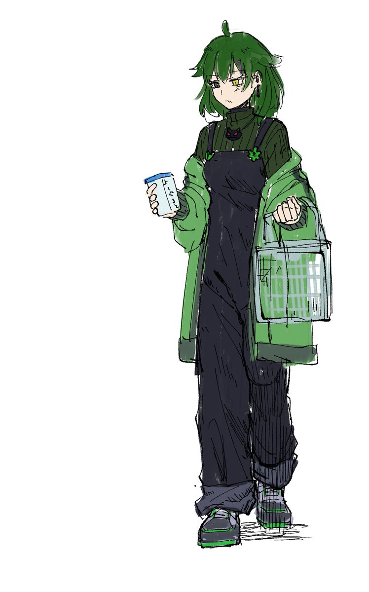 haruyan237's tweet photo. スーパーで買い物中のベラさん
(服はあくまで自分のイメージです！)
#二次創作 https://t.co/0LnNsZy5Ly
