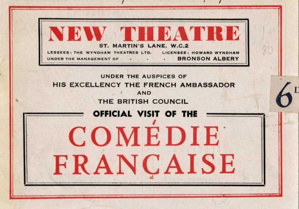 Angus McBean captures French actor Jacques Dacqmine ( 1924-2010)  as Hippolyte, the son of Phèdre (Phaedra), New Theatre , London 1945.

From  James Agate's Diary: Ego 8